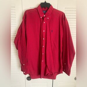 Men’s Polo Ralph Lauren long sleeve button up shirt Sz. Large